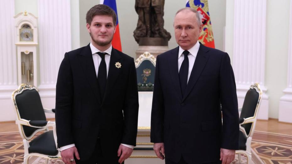 Achmat Kadyrov a Vladimir Putin